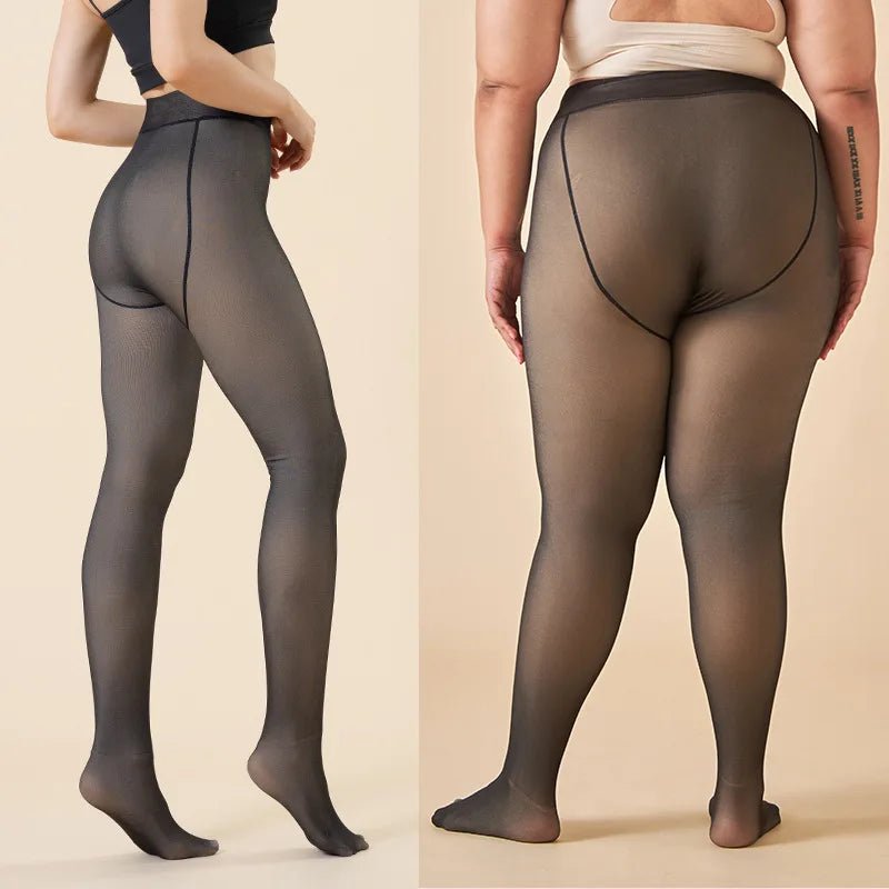 Collants Thermiques " Courbes sublimées "spéciale grande taille (L-2XL) - LOFEA SHOP